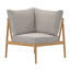 206cm Wide L-Shaped Patio Sectional with Cushions