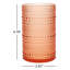 Fortessa Orbetto Outdoor CoPolyester, 10 Oz. Double Old Fashioned (Set of 4), Coral Blush-1498031092-1498031095