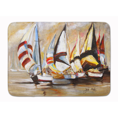 Burnham Memory Foam Non-Slip Bath Rug