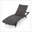 Chaise longue en osier Salem