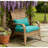 Tall Curved Backrest Chair,Patio Adirondack Chair With Rattan Wicker, Soft Cushions-736123394-736123393
