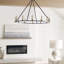 Chapman & Myers Darlana Medium Single Ring Chandelier-51203293-51177736