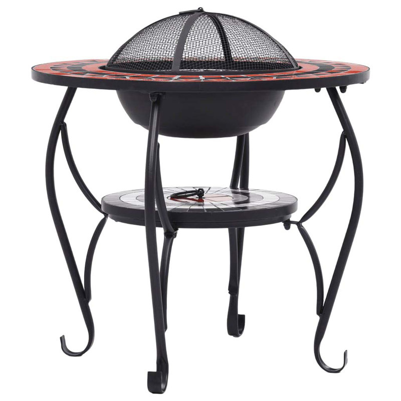 Domek Round Wood Burning Smokeless Fire Pit