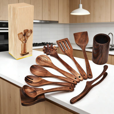 Ensemble de cuillères en bois Natural