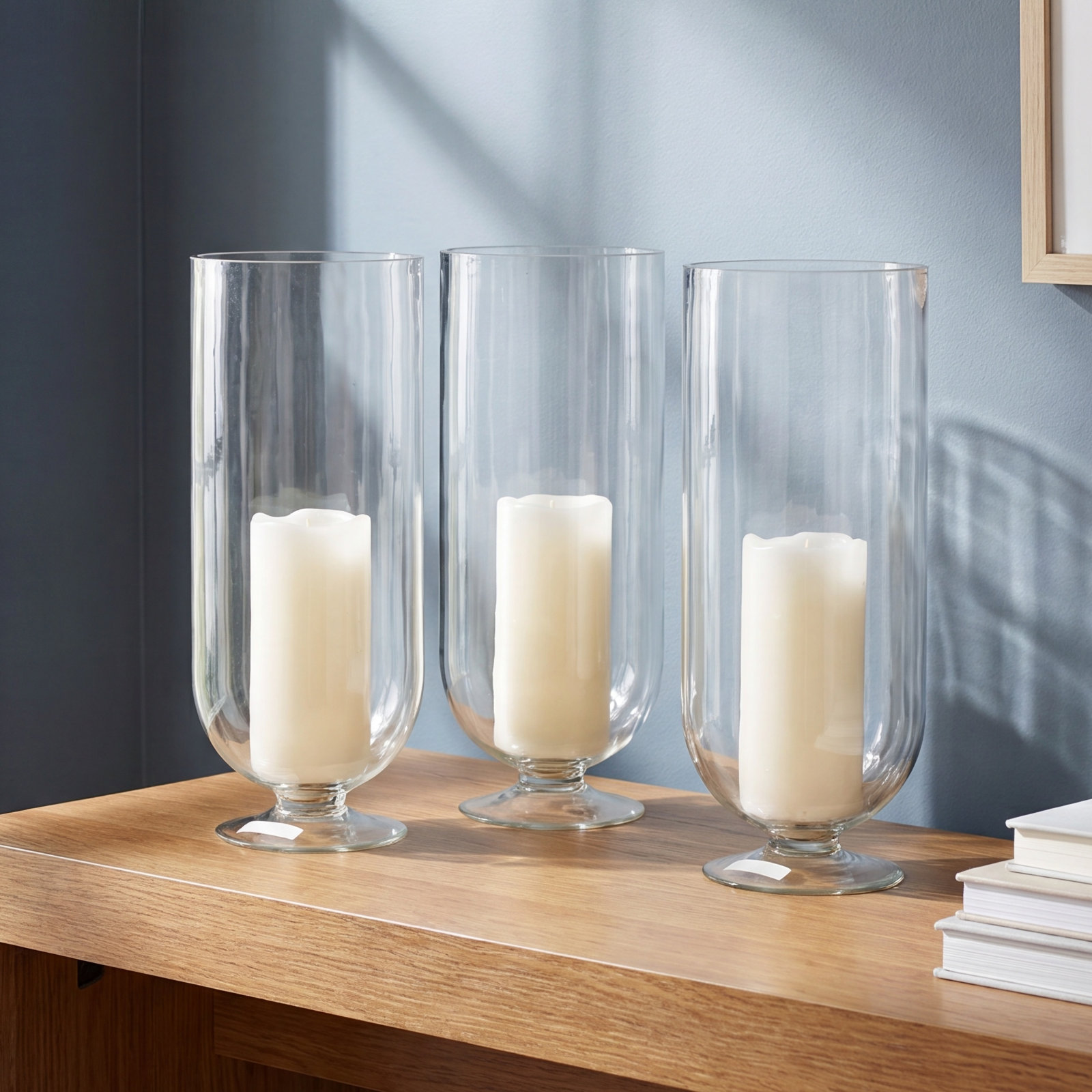 Perry Glass Candlestick Holder
