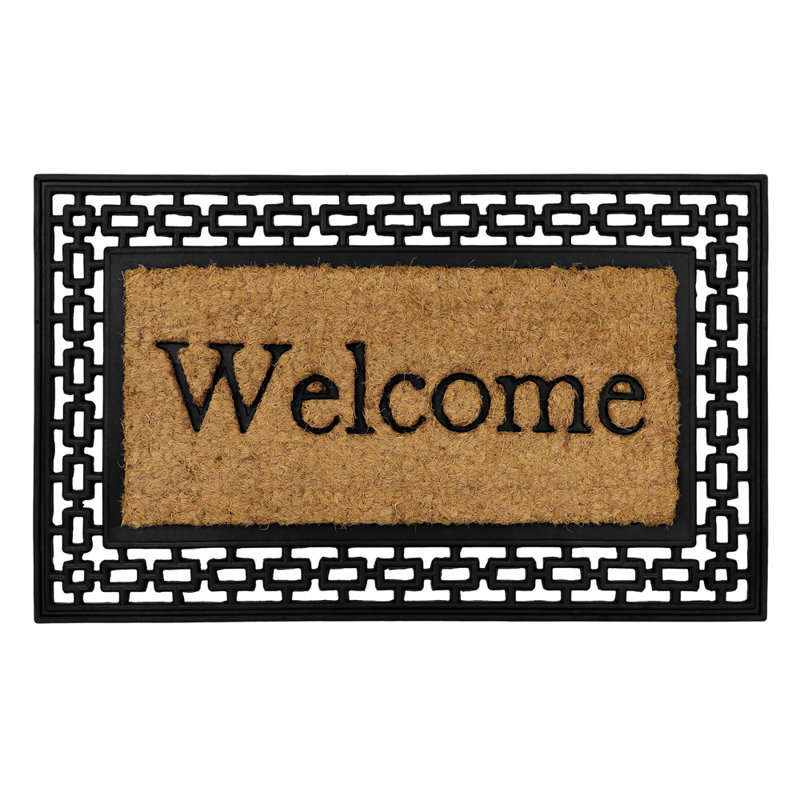Non-Slip Trellis Indoor / Outdoor Doormat