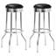Tabouret de bar pivotant en métal Hagert-16396417
