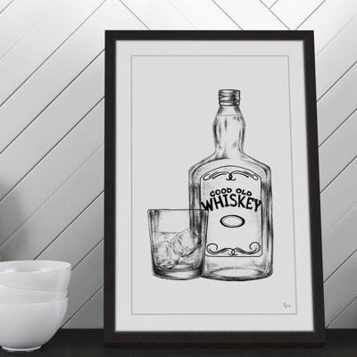 " Good Old Whiskey II " Print