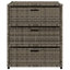 Garden Storage Cabinet 55X59x69 Cm Poly Rattan-817453260