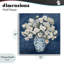 Plaque murale classique en porcelaine de Chine, design par Charlene Olson