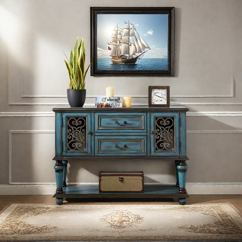 Console American Retro, Bleu