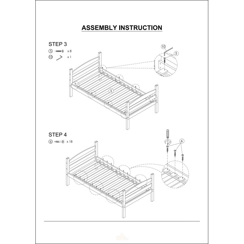 Twin Over Twin Transitional Bunk Bed