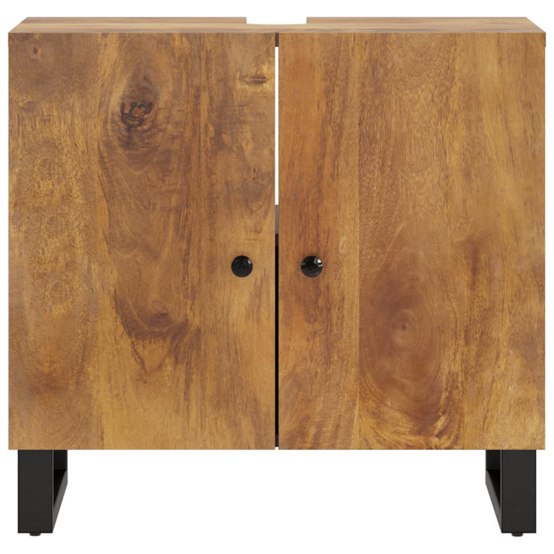 Schellsburg 62cm Bathroom Vanity Base Only, Dark Mango Brown