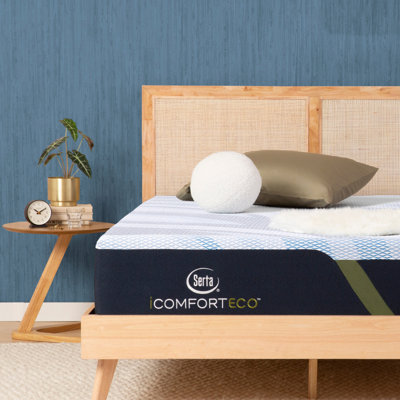 iComfortECO F10 Memory Foam Medium Mattress -  Serta, 500805178-1010