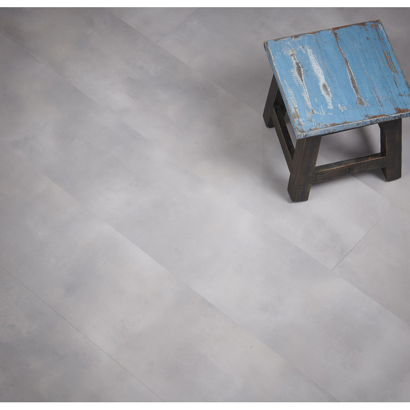 Flexxfloor 9" x 48" x 4mm Vinyl Plank, Gray