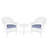 Byxbee 2 - Person Patio Conversation Set with Cushions-539421070-539421183
