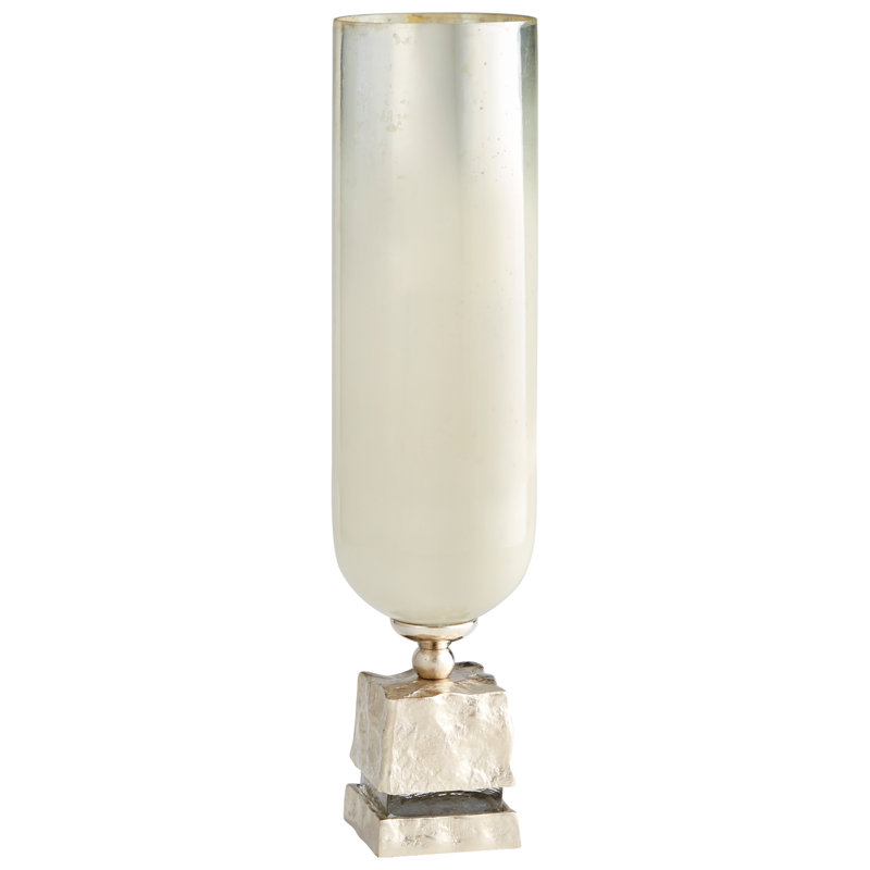 Isadora Metal Jar, 24.25" H x 6" W x 6" D