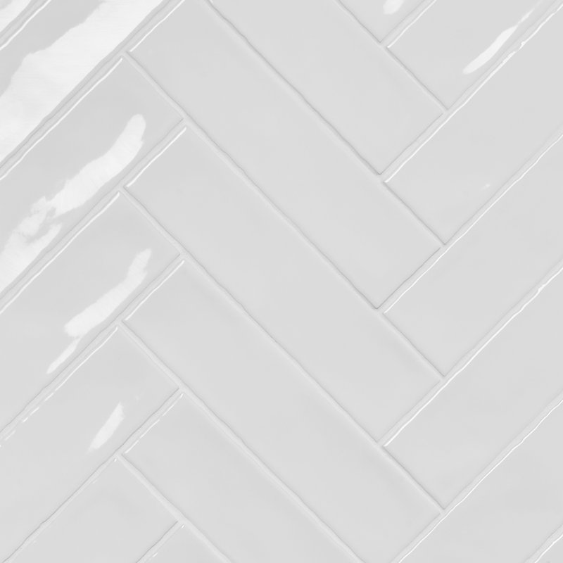 Lancaster 3x12 Polished Ceramic Subway Tile, White