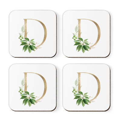 Sous-verre à monogramme Exotic