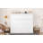 Queen Size Murphy Bed Wall Bed,White