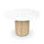 White Marble/Oak