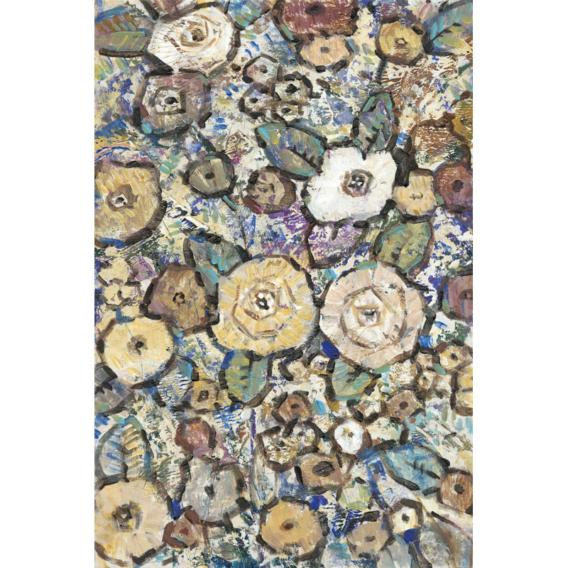 Fleurs décoratives II, H 12 po x l 8 po