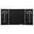 Viper Hideaway Dartboard Cabinet with Reversible Traditional and Baseball Dartboard