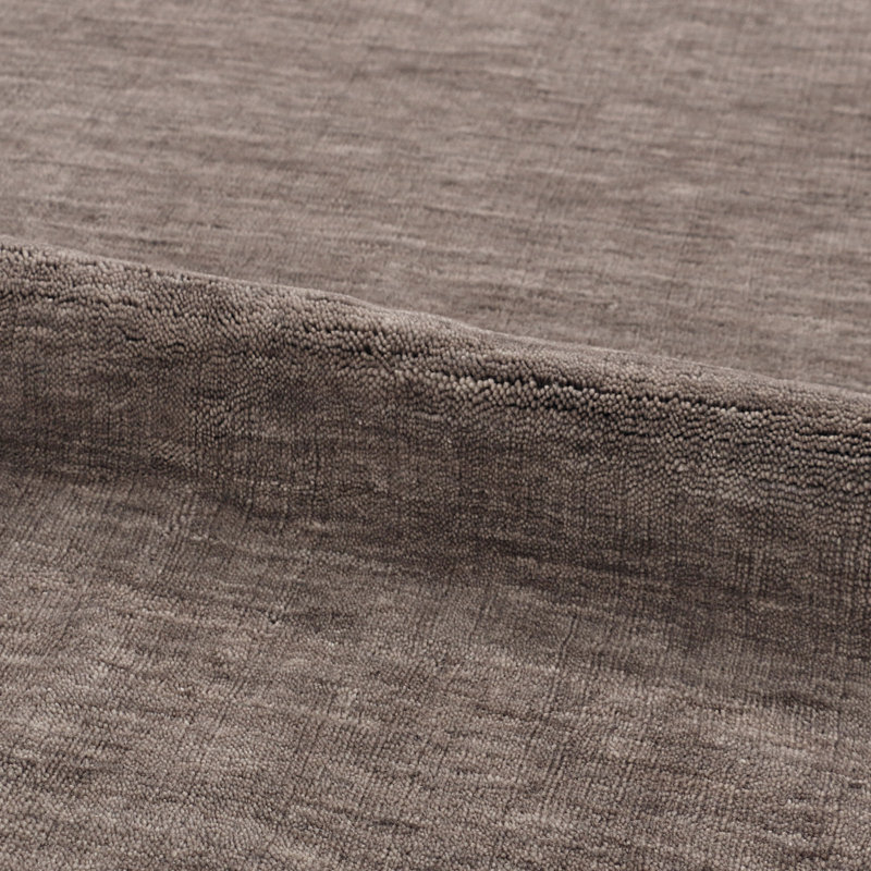 Muddy Area Rug in Brown/White, Rectangle 10' x 14'