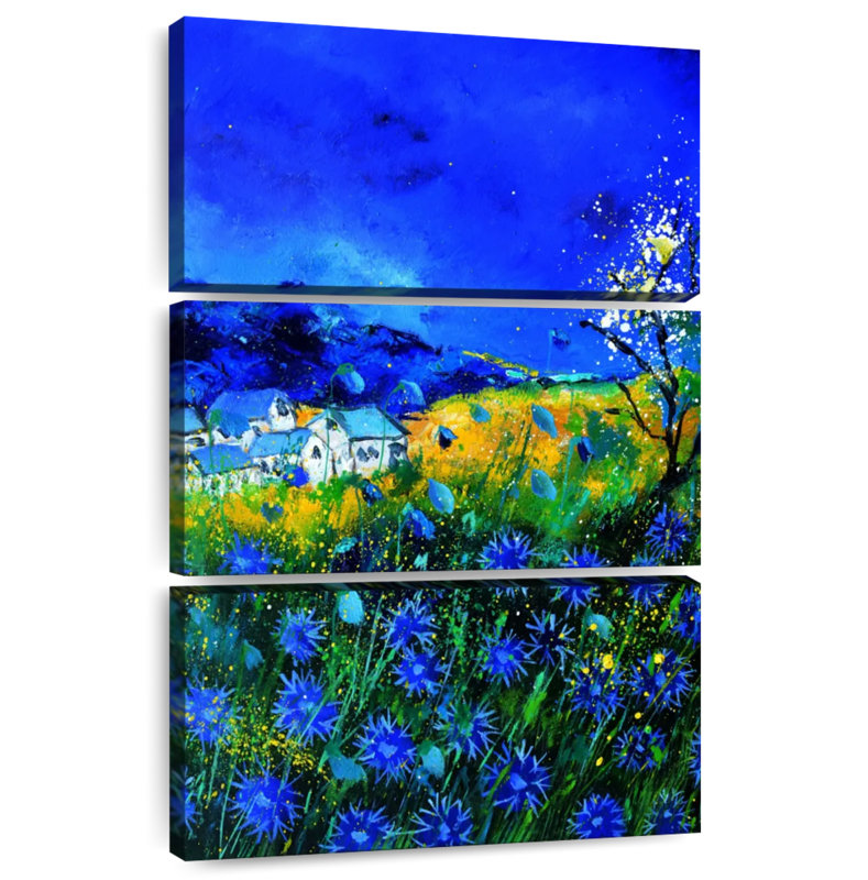 Bleuet des champs Alvord 6722, H 74 po x l 48 po