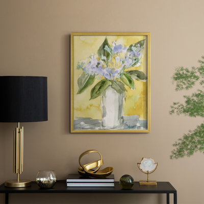 Lilac Dreams II, reproduction encadrée - bois massif