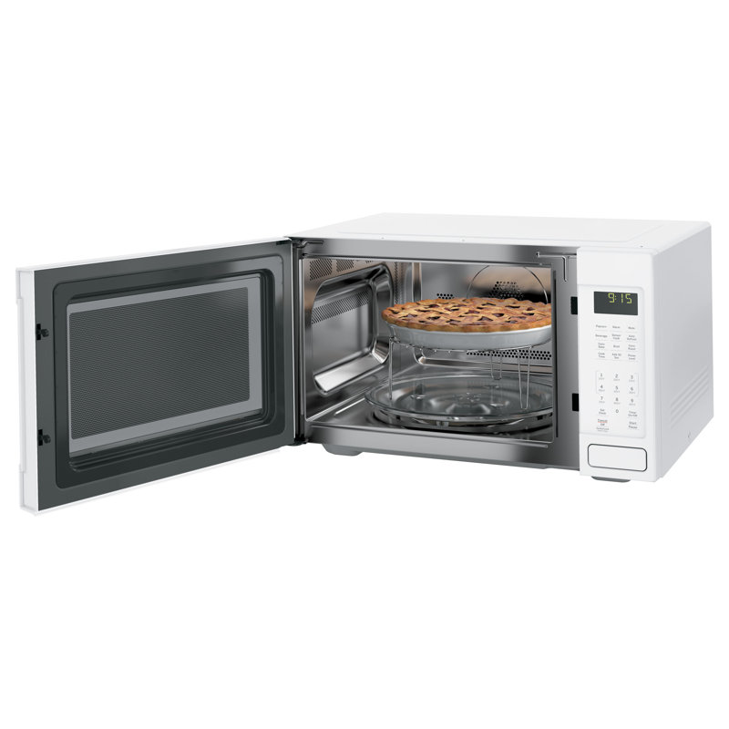 21.75" 1.5 cu. ft. Countertop Convection Microwave, White
