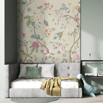Bordure florale pelez et collez