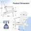 Chaise Adirondack en acier PEHD pliable-1833397279