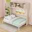 Lit escamotable double avec armoires