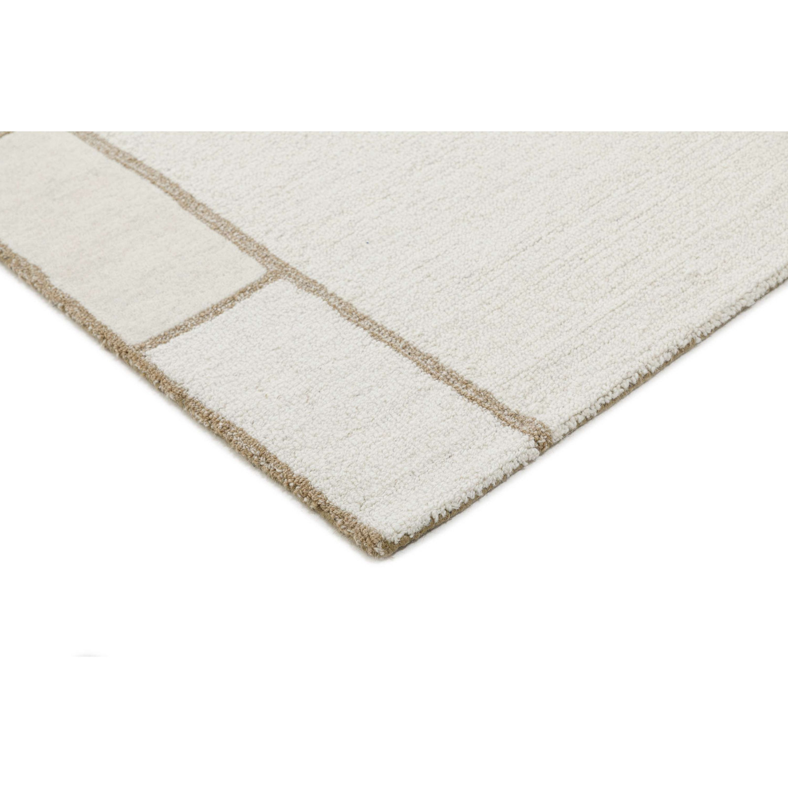 Helaine Hand-Tufted Abstract Wool Rug, Rectangle 2' x 3'