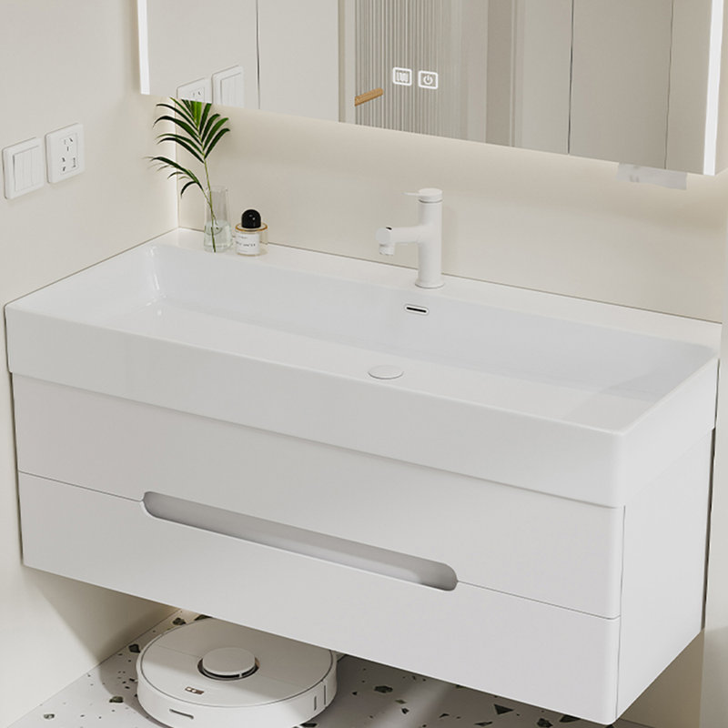 Minimalist modern style bathroom cabinet