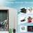 8Ft X 4Ft Metal Outdoor Shed, White - Galvanized Steel Build, Punched Vents For Optimal Ventilation, Sliding Doors With Lock, Easy Assembly Storage Unit, Structure, Airy Vents, Doors, Padlock, Simple-125340198