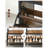 Hillhouse Hall Tree 33.4'' Wide with Bench and Shoe Storage-648718878
