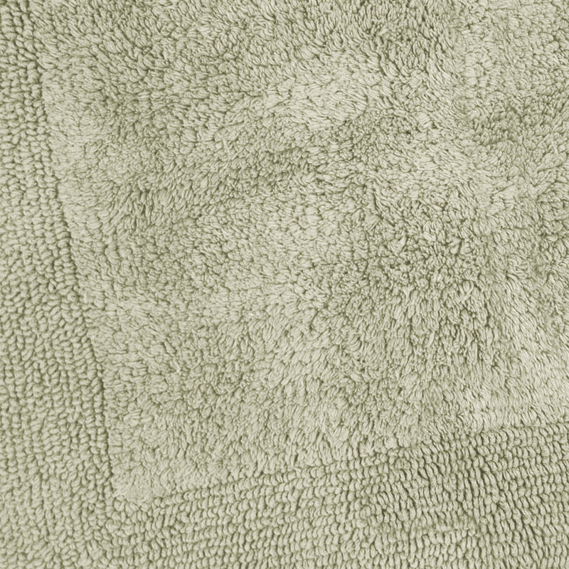 Nagelly Reversible Square Bath Mat, Sage Green