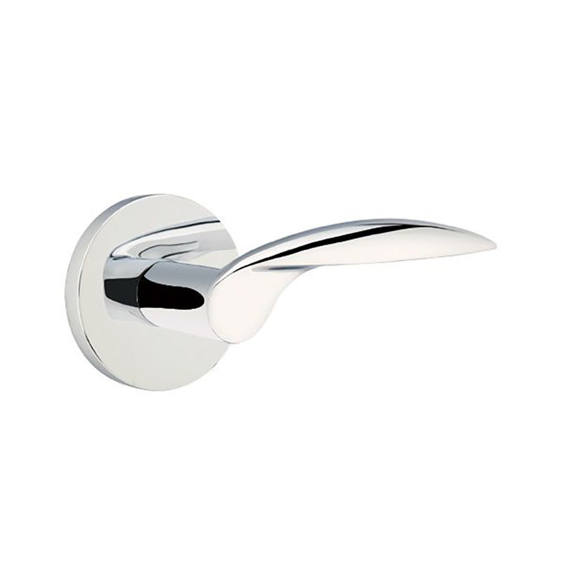 Mercury Double Dummy Door Lever, Right, Bright Chrome