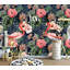 Papier peint amovible flamant rose-891983596