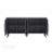 65" Fluted Sideboard in Charcoal Gray-532192788