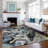 Machine Washable Indoor/Outdoor Jourdan ACN2395 Abstract Rug-2122489025