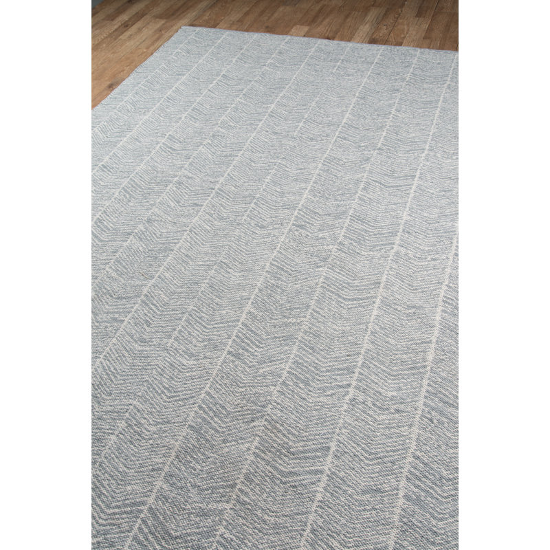 Easton Geometric Area Rug in Gray, Rectangle 3'6" x 5'6"
