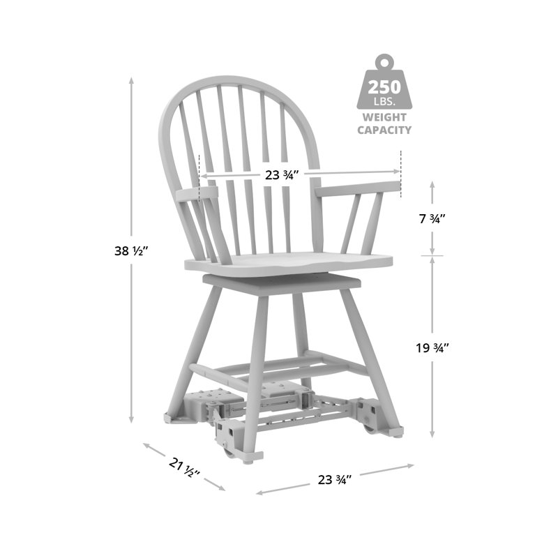 Windsor Chair with Caddie (armed)