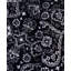 Tapis noir noué à la main de conception unique 9 pi 1 po x 12 pi 1 po Leonard
