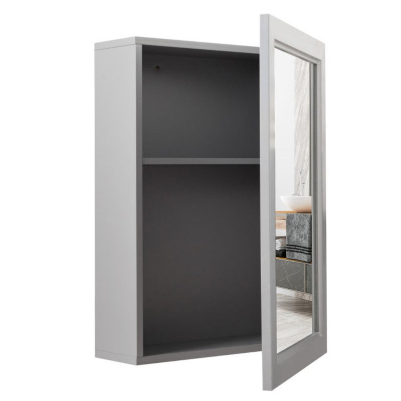 Rangement de salle de bain Jemar, Gris