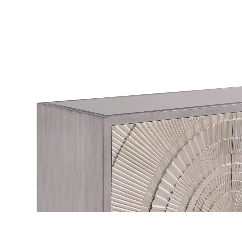 Maye 120cm Sideboard, Silver