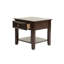 Console l 16 po x P 47 po x H 30 po Console en bois noir antique / espresso