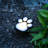 Solar Powered Paw Print Pathway Lights